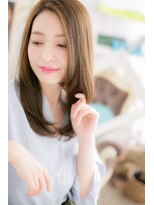 ミック 日暮里店(miq)&nbsp;ハンサムフェミニン…アシンメトリーレイヤーロングc1