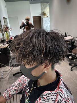 ガレリアエレガンテ 西尾店(GALLARIAElegante) メンズ"ツイストスパイラルパーマ"