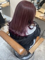 シェノン 奈良橿原店(CHAINON)&nbsp;ブリーチ必須◎pink color/ 裾カラーlavender