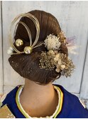 振り袖ヘアアレンジ