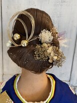 ワークスヘアー(WORKS HAIR)&nbsp;振り袖ヘアアレンジ