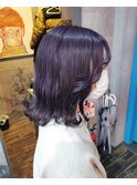 外ハネパープルバイオレット
