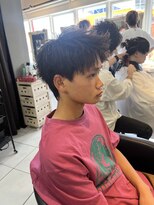 アイズ 海老名(AIZU) アップバング ザクザクショート スパイキーショート