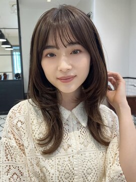 ミンクス渋谷スマートサロン(MINX shibuya smart salon) 大人ガーリーウルフレイヤー