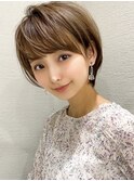 大人かわいい似合わせカットショート/美髪20代30代40代新宿