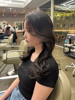 ディフィーノ 青山(DIFINO) 【DIFINO 青山】艶髪韓国レイヤー/シアーブラウン