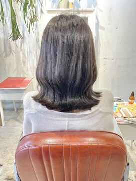 コンビネーション(combination) グレージュカラー アディクシーカラー オリーブベージュ