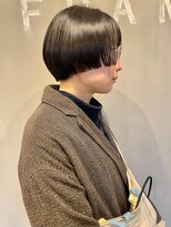 フレーム なんば店(FRAME)&nbsp;●前上がりショートボブスタイル