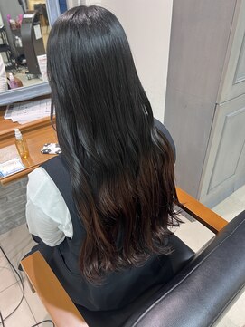 フォルテ ガーデン ヒルズ 静岡店(FORTE GARDEN HILLS) ピンクブラウン/グラデーションカラー/髪質改善