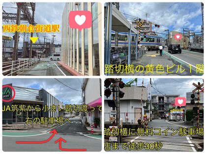 美容室メデューサ朝倉街道店の写真