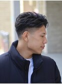 メンズカットメンズパーマニュアンスパーマフェードカット[立川]