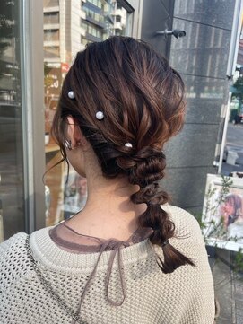 ネオリーブ アンド 渋谷店(Neolive &) カール/セミディ/シアーカラー/姫カット/渋谷