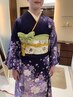 【結婚式、七五三、イベント、2次会】着付け＋ヘアセット