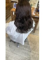 テッグ ヘアデザイン(TEG hair Design) 髪質改善韓国風コテ巻デジタルパーマ