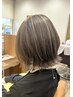 脱白髪染め大人ハイライトカラー￥15180→￥13530