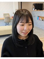 オレンジハウス ブルーグレージュミディアムレイヤー