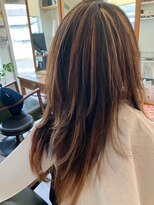 アンバー(amber) レイヤーカット