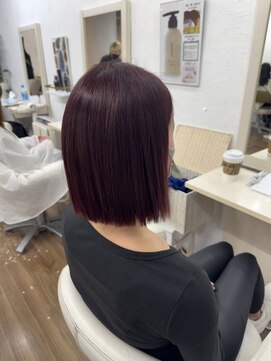 グロス 心斎橋(GLOSS) 【GLOSS心斎橋】ワインレッドカラー