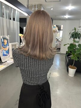 キング 枚方店(K!ng) 縮毛矯正髪質改善ハイライトレイヤーカット枚方美容室エクステ