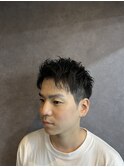 清潔感のある爽やかなアップバング×刈り上げショート!!