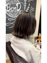 ビー オン ディー ヘア 池袋(BonD hair)&nbsp;ボブに可愛い！外はねスタイル【池袋/髪質改善/ハイライト】