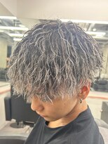 レボ(Revo) 縦落ちツイスト×ホワイトメッシュ