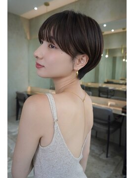 ロンド パルティール 大宮(Lond partir) グランマッシュ/細めハイライト/ショート/白髪ぼかし/前髪/大宮