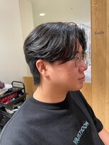 オルカ(ORCA)&nbsp;men's/メンズ/フェザーパーマ/ニュアンス/ダウンパーマ/黒染め