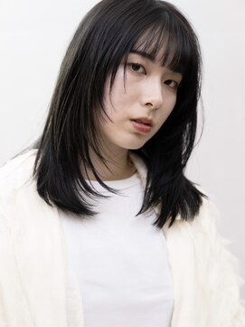 ニュイ 高槻 阪急茨木店(nui) ミディアムヘア/暗めカラー/グランマッシュ/茨木