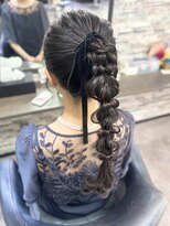 オズ 梅田店(OZ)&nbsp;編みおろしポニー♪♪