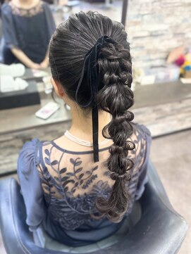 オズ 梅田店(OZ) 編みおろしポニー♪♪