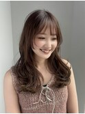 ミディアムレイヤー・ボブ/絶壁解消/20代/30代/長め
