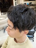 アール 滝ノ水店(#arl) 緩めツイストパーマツーブロックメンズカット