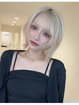 アイトーキョーエス 渋谷(AI TOKYO S) ワンホンレイヤー/ミルクティーブロンド/ダークブルー/渋谷