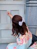 【浴衣の方限定クーポン☆】ヘアセット+フルメイク【浴衣/花火大会/お祭り】