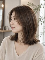 アルボーテルジェ(Art BeAute' ROUGET)&nbsp;554白髪ぼかし/脱白髪染め/髪質改善/レイヤー30代40代50代60代