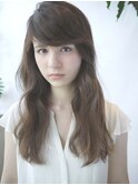 外国人風　大人可愛い　ゆるふわ　ロング