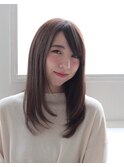 【新大阪/東三国】落ち着きのある☆抜け感うるツヤ★ストレート