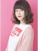 ゆるふわシフォンボブ