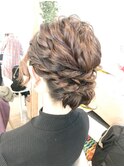 ねじねじ結婚式アレンジ　【ヘアアレンジ　立川/立川南/八王子】