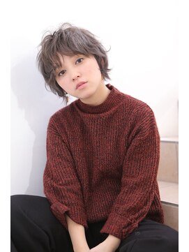 エムスラッシュ たまプラーザ(M.SLASH) ■大人ガーリー抜け感マッシュショートウルフたまプラーザ4-2★