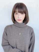 アイティー バイ アルバム 浦和店(IT by ALBUM)&nbsp;ナチュラルボブ_ラベンダーカラーくびれミディ_77538