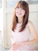 *CUORE水戸*…透け感シャドールーツカラーロングレイヤーb