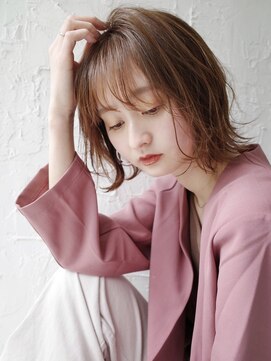 ノア(NOA) [NOA] シースルーバング　マロンベージュ　透明感