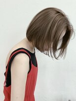 キラ 原宿 表参道(KILLA) イルミナカラー髪質改ダブルカラーミルクティーベージュ韓国ヘア