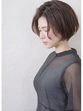 グランアージュ 錦糸町(grandage) ひし形ショート丸みショート黒髪くびれショート20代30代40代e