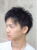 軽ーいショート ツーブロック