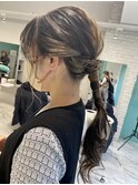 タイトアレンジ×インナーカラー◎