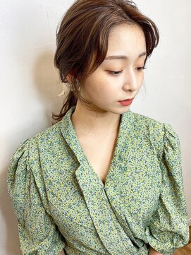 シエルバイアフロート(ciel by afloat) 〇顔まわりレイヤー × おくれ毛