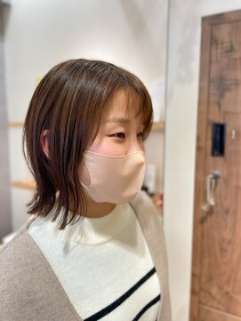 リミックス 南国店(remix) 切りっぱなしくびれボブ